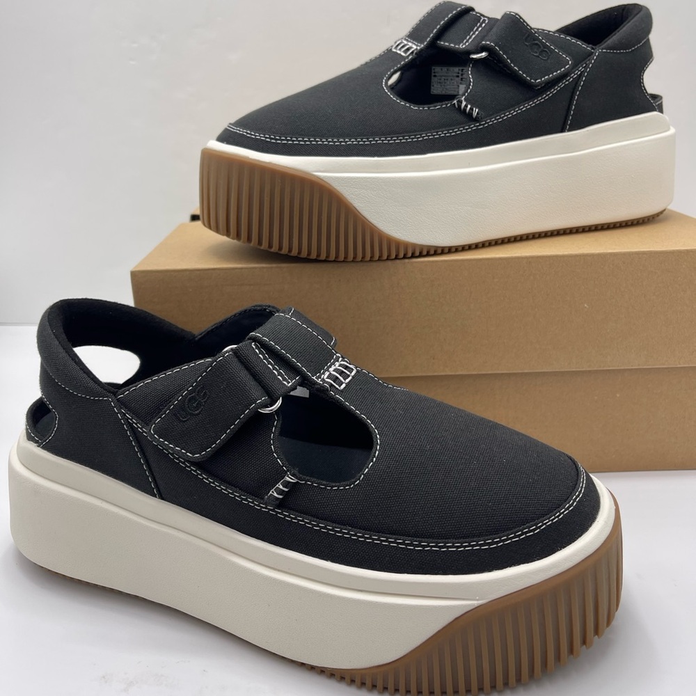 UGG
W / 1167500
W EZ-DUZZIT T-STRAP Ez-Duzzit Platform T-Strap Sneaker Black - Picture 13 of 16